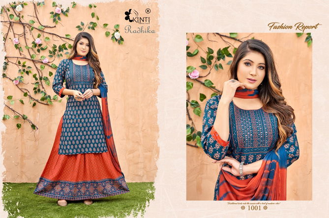 Radhika By Kinti 1001-1006 Readymade Salwar Suits Catalog